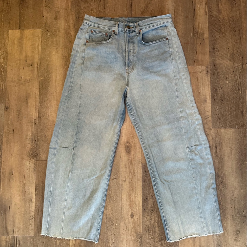 B Sides • Light Blue Barrel Jeans